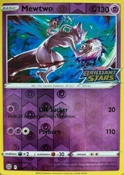 Brilliant Stars Mewtwo #56 Stamped Promo